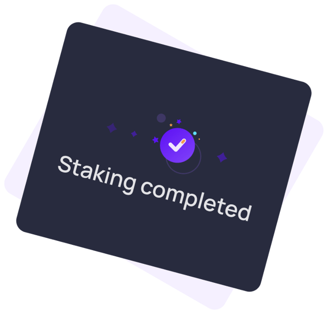 Staking complete